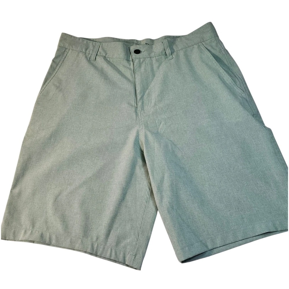 Panama Jack Hybrid Chino Short Men's 34 Seafoam Green Stretch Quick Drying